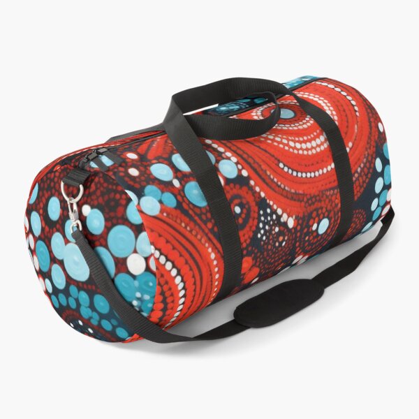 Item preview, Aboriginal Inspired Dot Art - Lava Circles and Bubbles designed and sold by GrinGalore.
