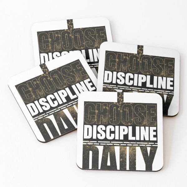 Item preview, I Choose Daily Discipline  – Motivation for Consistency & Success Apparel designed and sold by guchieworldcollection.