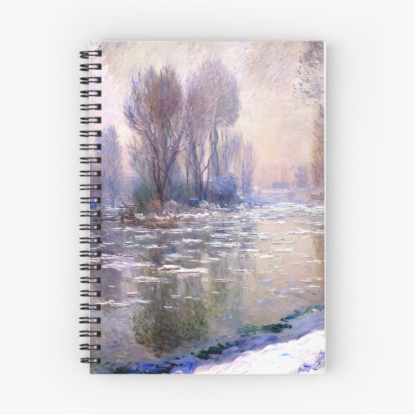 Item preview, Ice Floes, Misty Morning: Drifting Sheets of Ice designed and sold by artdesignsnow.