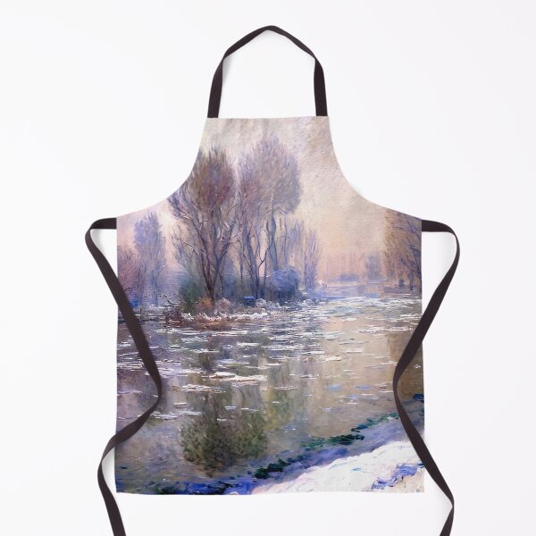 Item preview, Ice Floes, Misty Morning: Drifting Sheets of Ice designed and sold by artdesignsnow.