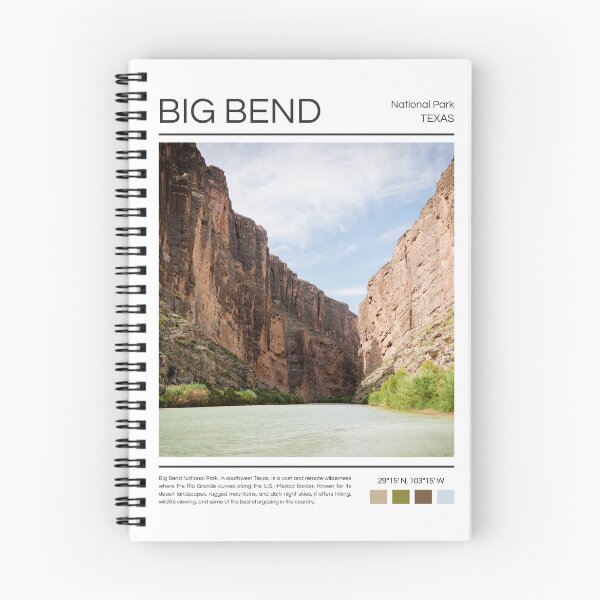 Item preview, Big Bend National Park - Texas  designed and sold by StudioRedKoala.