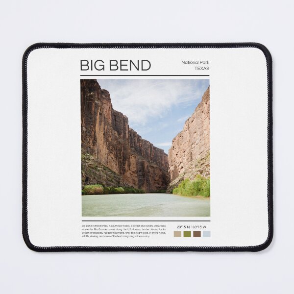 Item preview, Big Bend National Park - Texas  designed and sold by StudioRedKoala.
