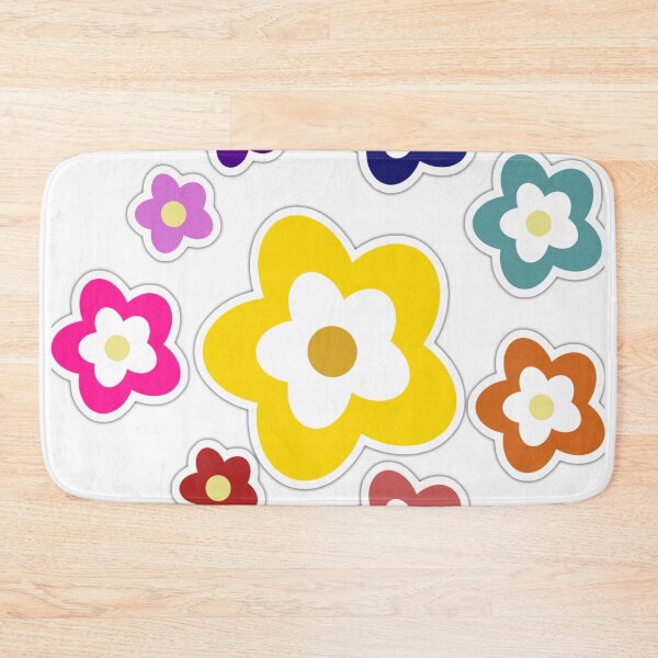 Item preview, colorful flower sticker pack . designed and sold by rodiastore.