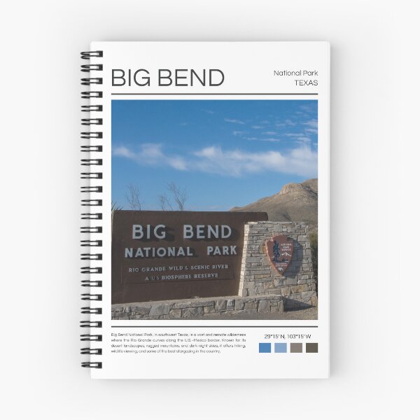 Item preview, Big Bend National Park - Texas  designed and sold by StudioRedKoala.