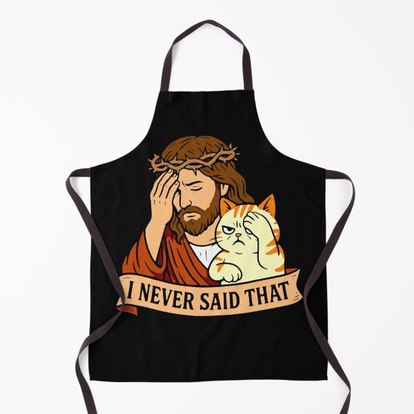 Item preview, Jesus Never Said That Grumpy Cat designed and sold by plushism.