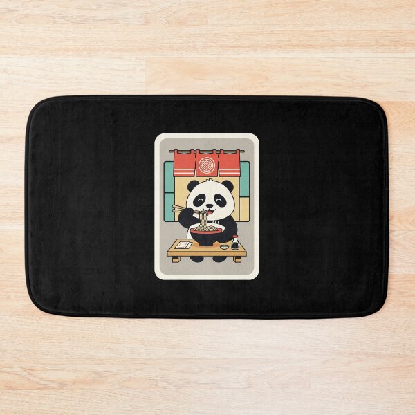 Item preview, Panda Eating Ramen Cute Japanese Style Illustration designed and sold by JordynLadukeg65.