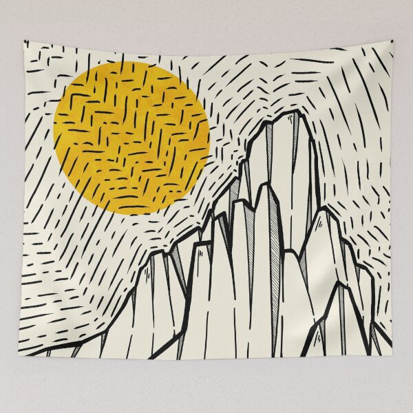 Item preview, Great waves of the cliffs designed and sold by Swadeillustrations.