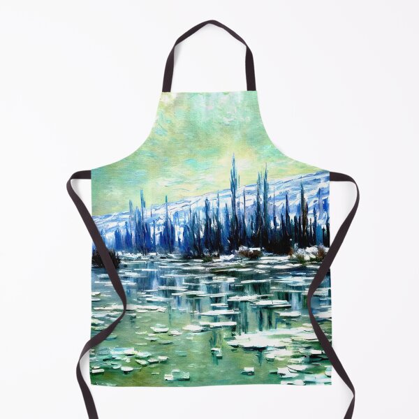 Item preview, Drifting Ice Floes on the Seine: A Quiet Winter Morning of Mist designed and sold by artdesignsnow.