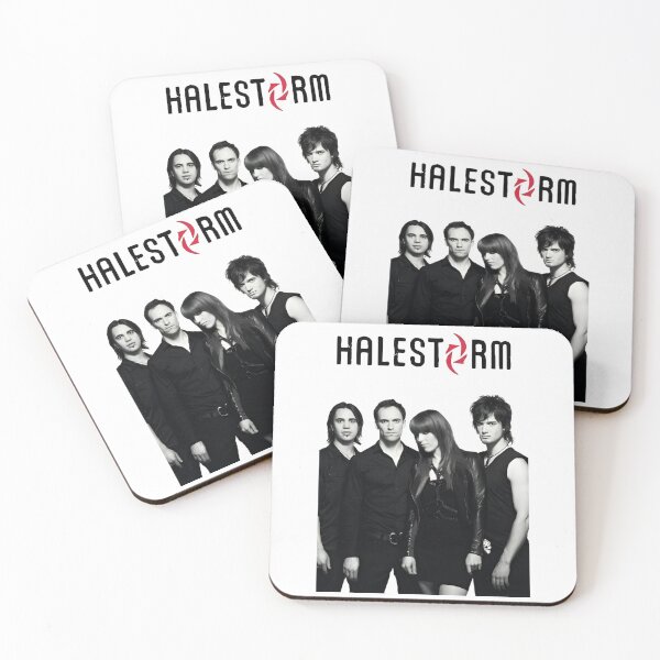 Item preview, Halestorm Band Retro Black and White Photo designed and sold by  The Midnight Library - Book Lover Gifts & Kindle Accessories.