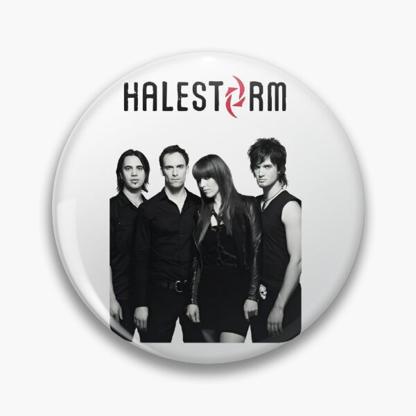 Item preview, Halestorm Band Retro Black and White Photo designed and sold by  The Midnight Library - Book Lover Gifts & Kindle Accessories.