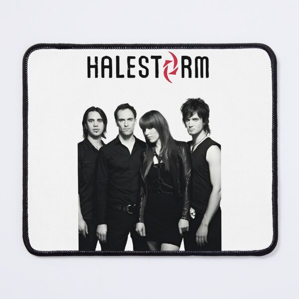 Item preview, Halestorm Band Retro Black and White Photo designed and sold by  The Midnight Library - Book Lover Gifts & Kindle Accessories.