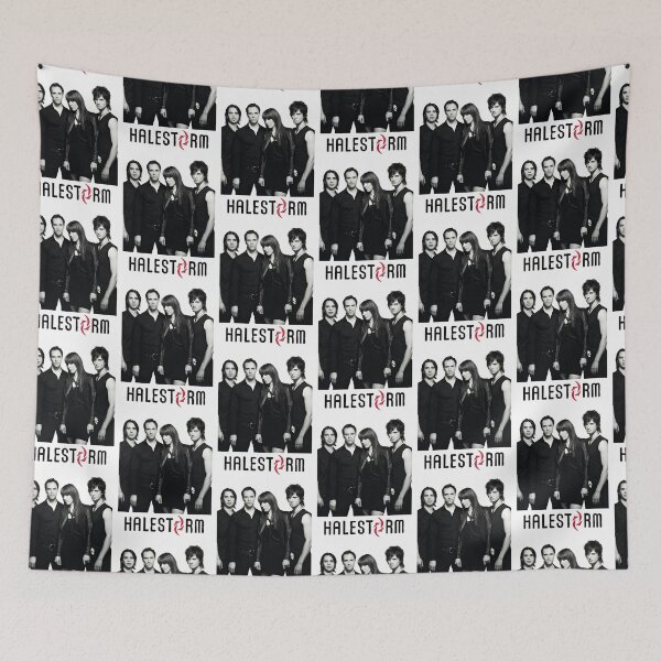 Item preview, Halestorm Band Retro Black and White Photo designed and sold by  The Midnight Library - Book Lover Gifts & Kindle Accessories.