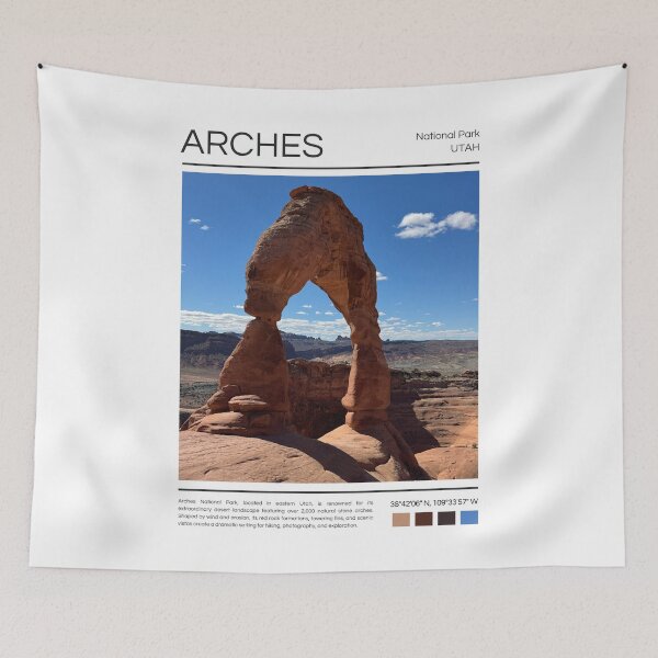 Item preview, Arches National Park - Utah  designed and sold by StudioRedKoala.