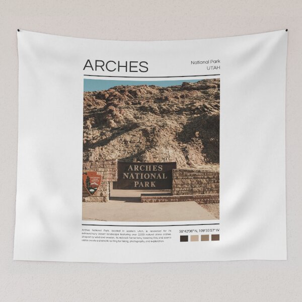 Item preview, Arches National Park - Utah  designed and sold by StudioRedKoala.