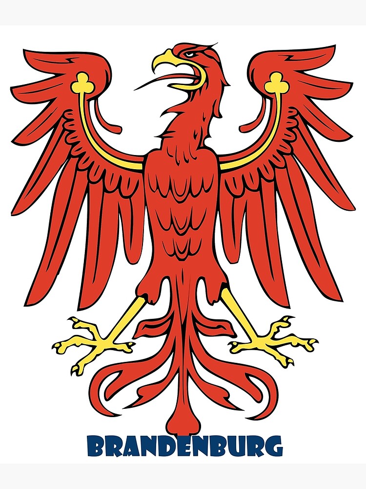 "Brandenburg Red Eagle coat of arms" Photographic Print by edsimoneit