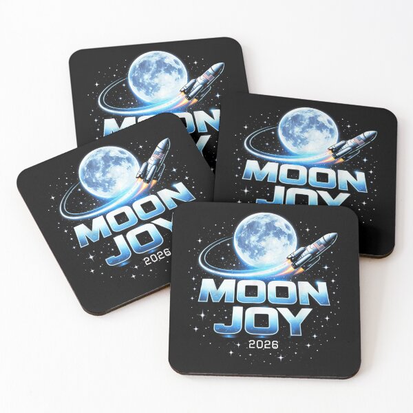 Item preview, Moon Joy Space Exploration USA Moon Missions 2026 designed and sold by ZalcArtStore.