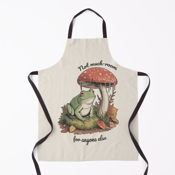 Item preview, Not Much-room For Anyone Else | Funny Introvert Frog Pun designed and sold by AlexandraSand.