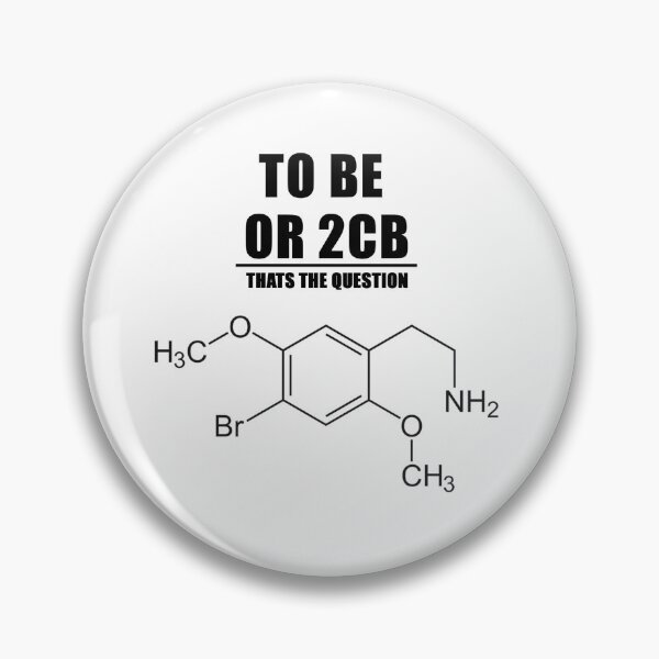 Item preview, To Be Or 2CB - That Is The Question | 2C-B Molecule | Berlin Club Culture Shirt designed and sold by INeedToGoToBed.
