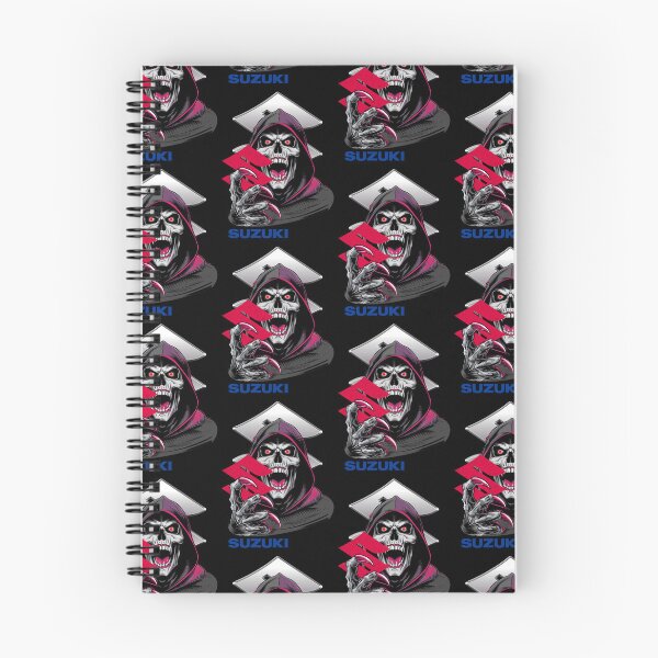 Item preview, Suzuki Grim Reaper - Edición Motociclista Oscura designed and sold by The Midnight Library - Book Lover Gifts & Kindle Accessories.