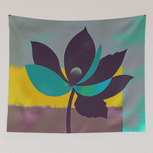 Item preview, Midnight Lavender Zen Grid designed and sold by joycrysstudio.