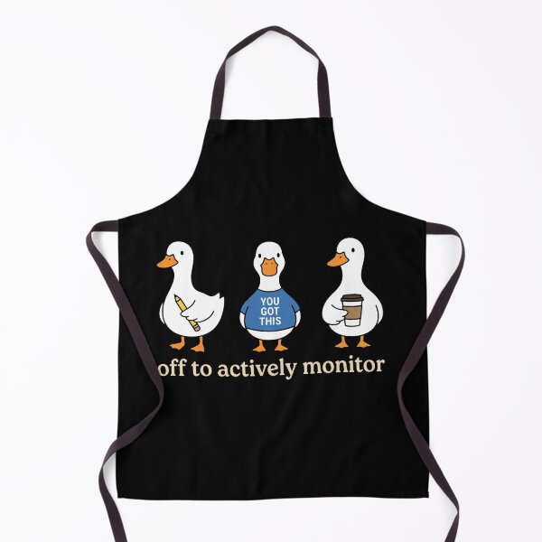 Item preview, Off To Actively Monitor Blue Shirt Duck Trio Pencil Coffee You Got This Teacher designed and sold by graphixpolash.