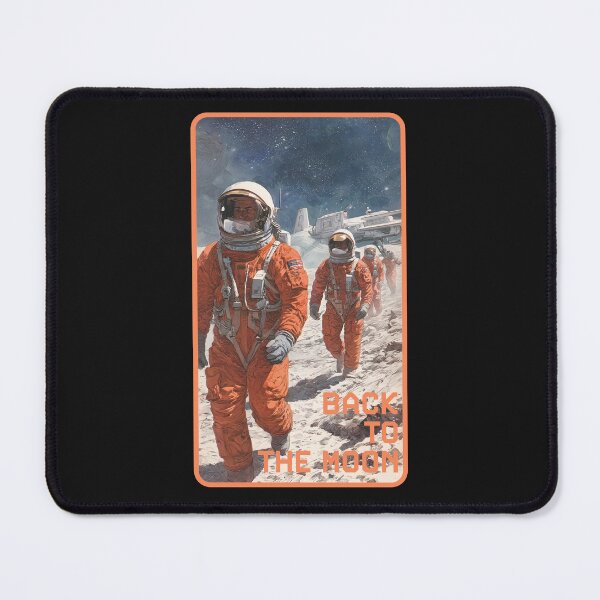 Item preview, Back to the Moon – Retro Astronaut Crew Lunar Mission designed and sold by Absyntart.
