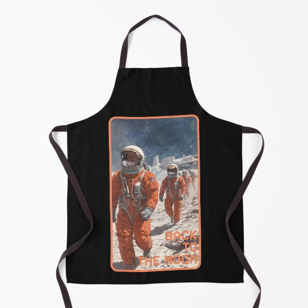 Item preview, Back to the Moon – Retro Astronaut Crew Lunar Mission  designed and sold by Absyntart.