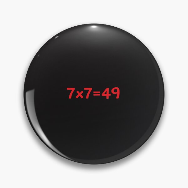 Artikelvorschau, 7x7=49 Meme Lustiger Mathe-Witz Viral Gen Alpha Kinder Humor entworfen und verkauft von kiralynstration.