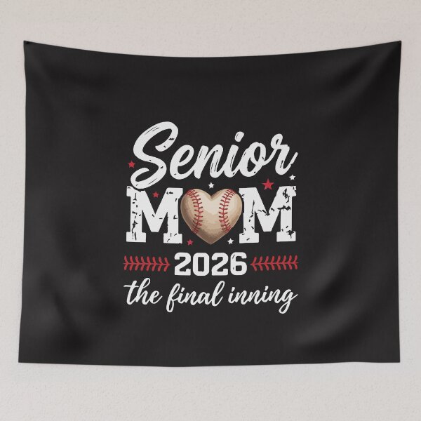 Item preview, Baseball Senior Mom 2026 Final Inning Proud Mama Game Day designed and sold by kiralynstration.