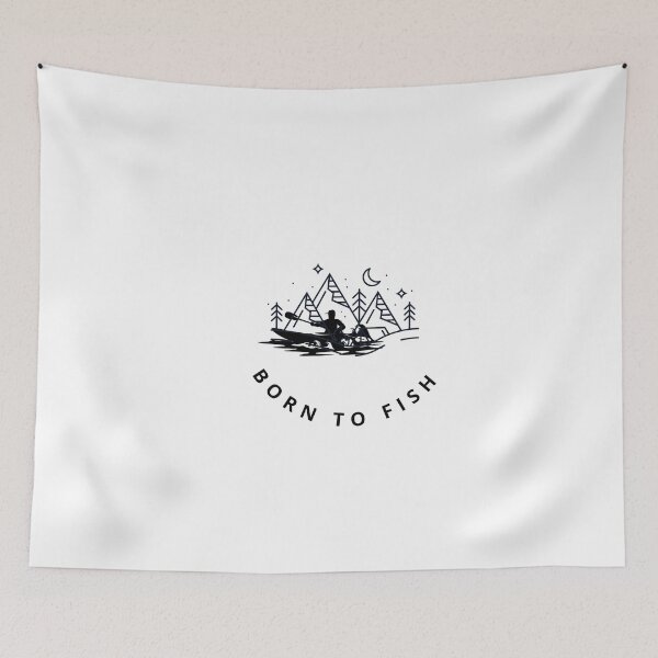 Item preview, Born to Fish | Fishing Lover Gift Idea designed and sold by gluxdesing.