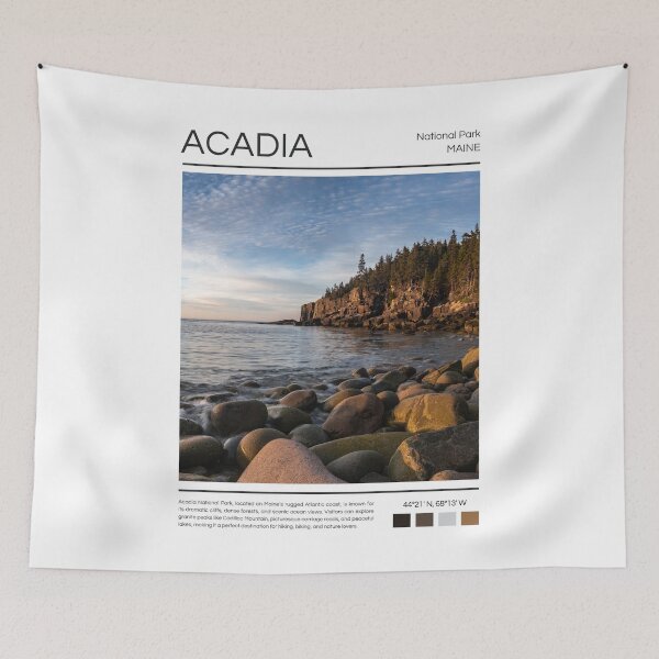Item preview, Acadia National Park - Maine designed and sold by StudioRedKoala.