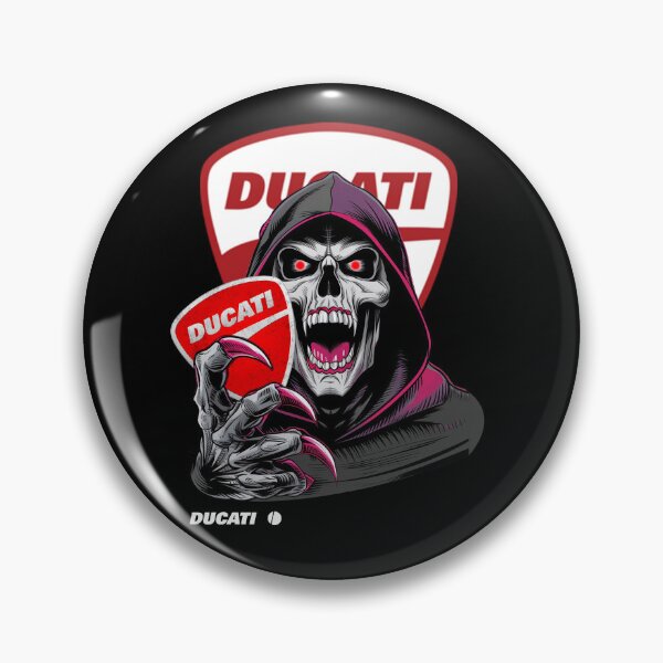 Item preview, Ducati Grim Reaper - Dark Italian Power designed and sold by  The Midnight Library - Book Lover Gifts & Kindle Accessories.