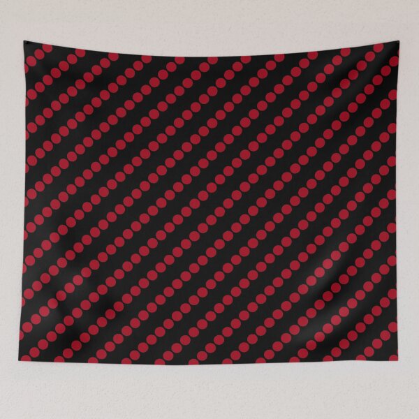 Item preview, Red Polka Dots on Black(CL) designed and sold by POLKAIWERX.