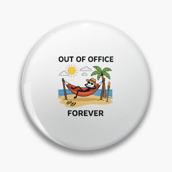 Item preview, Out of Office Forever Funny Retirement Vacation Gift Freedom Lif designed and sold by kiralynstration.