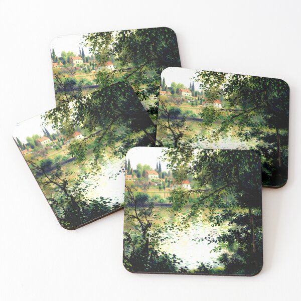Item preview, Île de la Grande Jatte Through the Trees designed and sold by artdesignsnow.