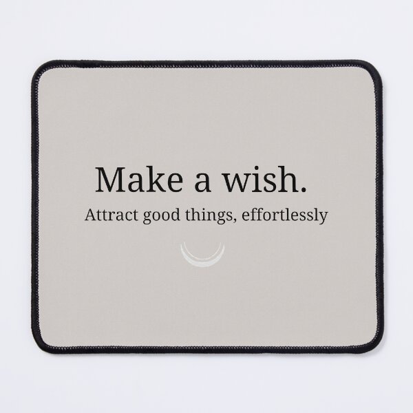 Item preview, Make a wish Minimal Design for positive vibes and spiritual energy. designed and sold by CosmicQuietLab.
