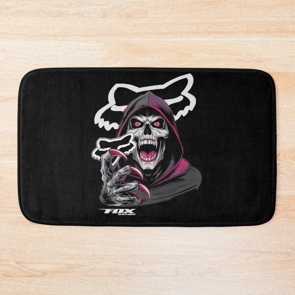 Item preview, Fox Racing Grim Reaper Motocross Mashup designed and sold by  The Midnight Library - Book Lover Gifts & Kindle Accessories.