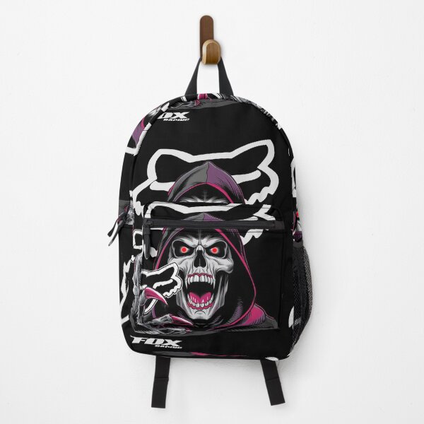 Item preview, Fox Racing Grim Reaper Motocross Mashup designed and sold by  The Midnight Library - Book Lover Gifts & Kindle Accessories.