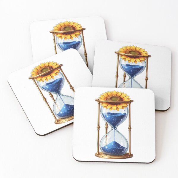 Item preview, Sunflower Midnight Hourglass designed and sold by pumsquare.