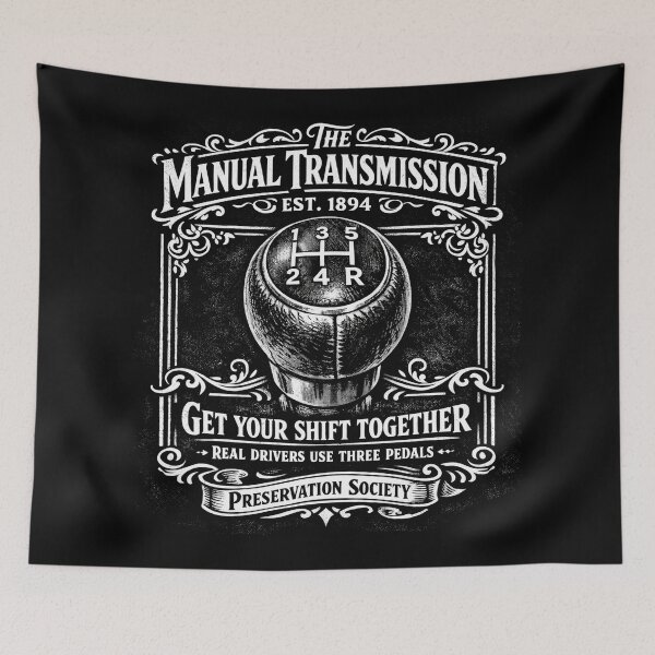 Item preview, The Manual Transmission Preservation Society designed and sold by will freed18.