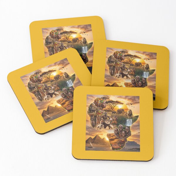 Item preview, Africa Map Wall Art designed and sold by TravelAfrica.