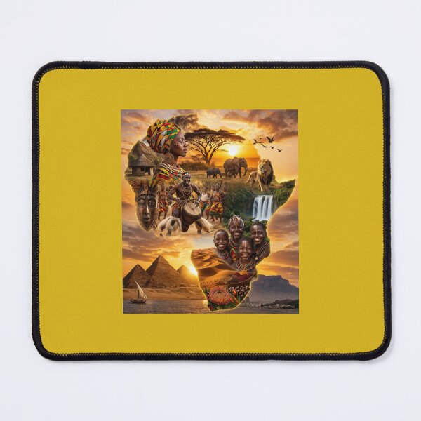 Item preview, Africa Map Wall Art designed and sold by TravelAfrica.