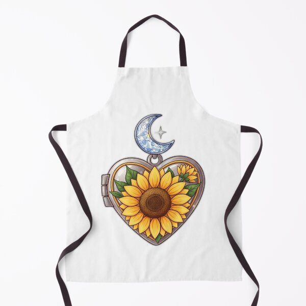 Item preview, Sunflower Heart Locket designed and sold by pumsquare.
