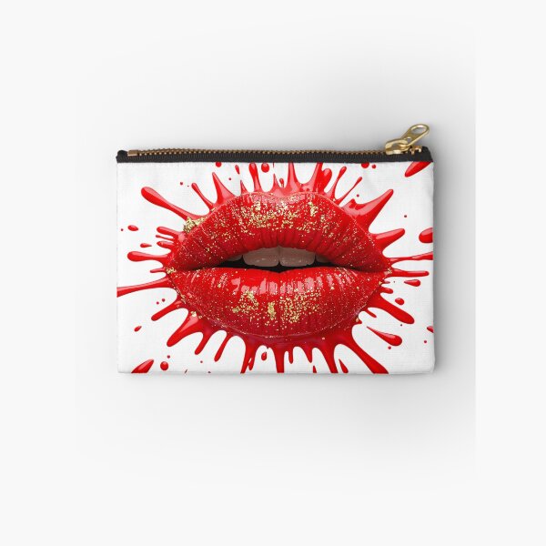 Item preview, beautiful red lips, splash of lipstick designed and sold by TanyaLovus.