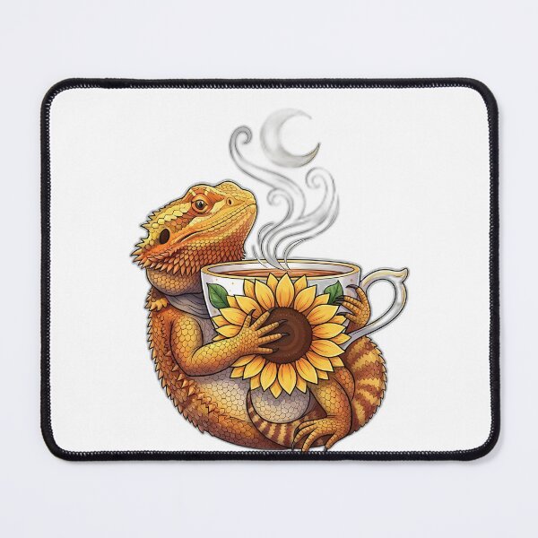 Item preview, Beardie Sunflower Teacup designed and sold by pumsquare.