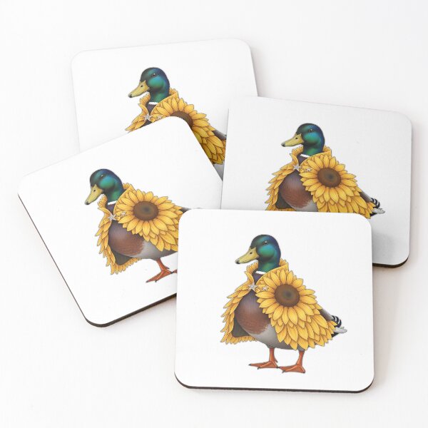 Item preview, Mallard Sunflower Cloak designed and sold by pumsquare.