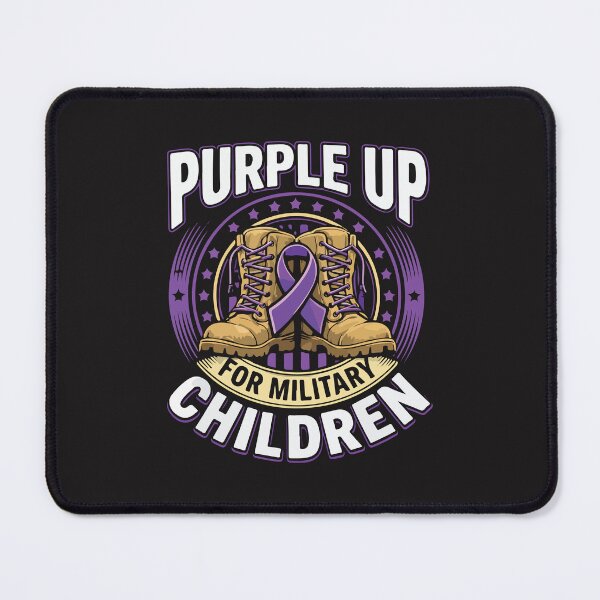 Item preview, Purple Up Military Kids Month April Support Military Child designed and sold by kiralynstration.