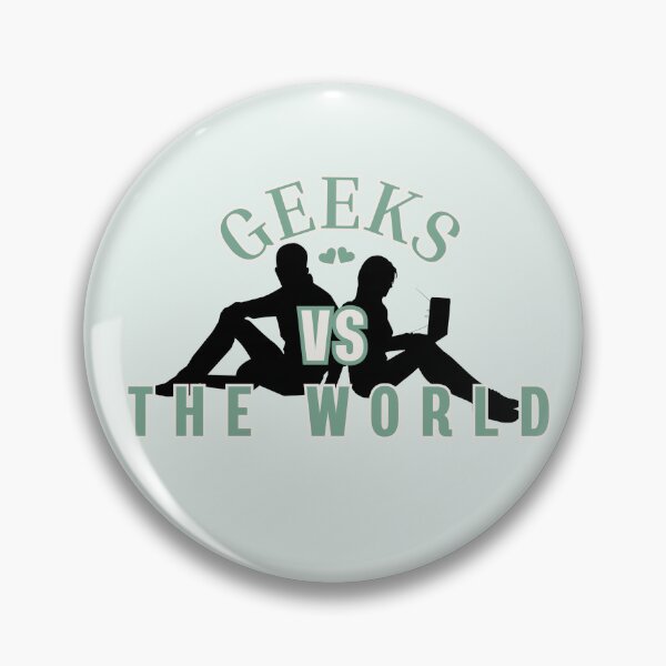Item preview, Geeks vs The World — Design Couple Geek designed and sold by Love&Geek.