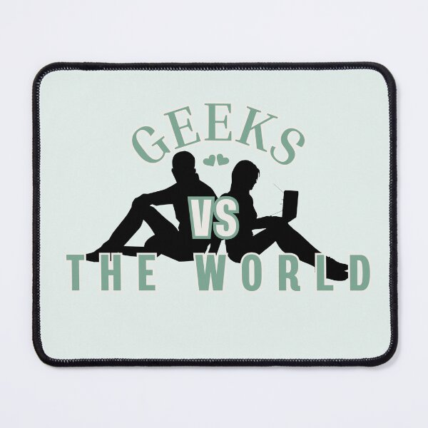Item preview, Geeks vs The World — Design Couple Geek designed and sold by Love&Geek.