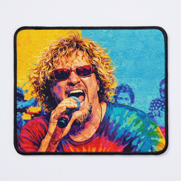 Item preview, Sammy Hagar The Red Rocker on Stage Pop Art designed and sold by LuluLeb.